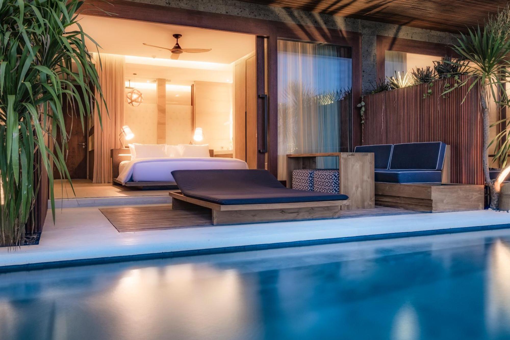 Hotel Komune And Beach Club Bali Keramas Kültér fotó